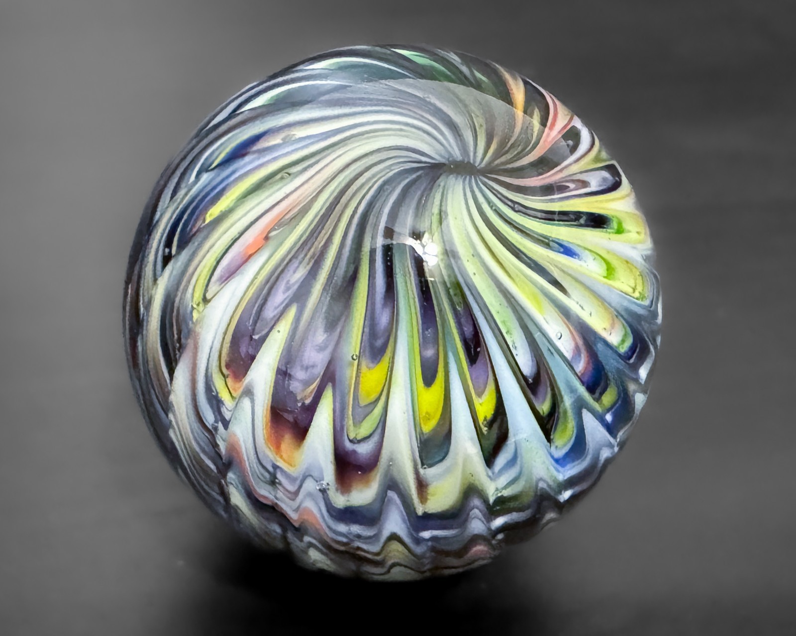 Steve Davis 1.5″ 03 Handmade Contemporary Handblown Art Glass Marble