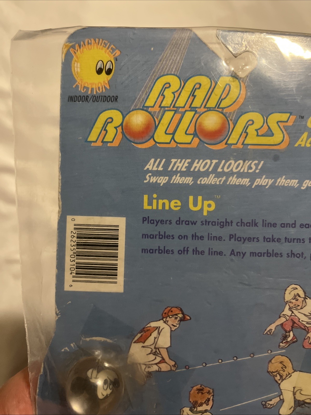 Vintage Rad Rollers Action Marbles Mickey’s Collection Mickey Mouse 1990