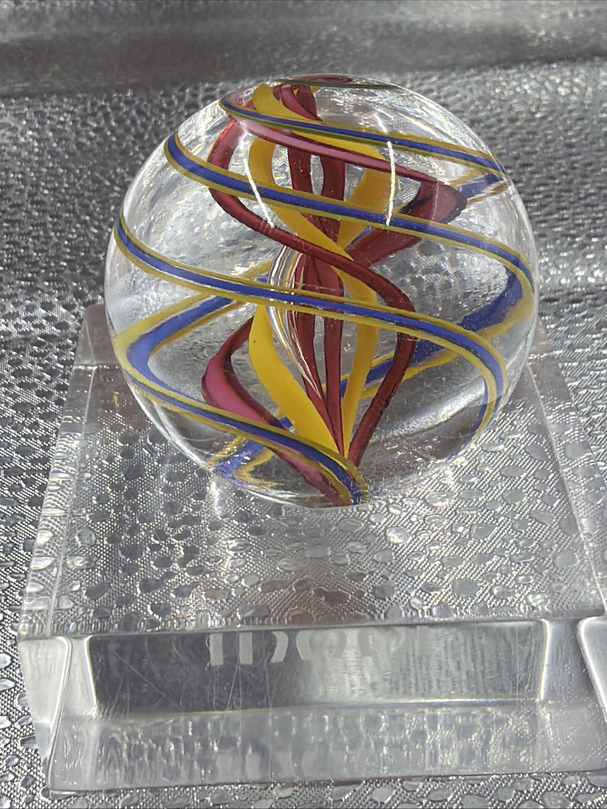 Massive 1.5” Contemporary Modern Multi-Strand Open Core Swirl – Polished to Mint