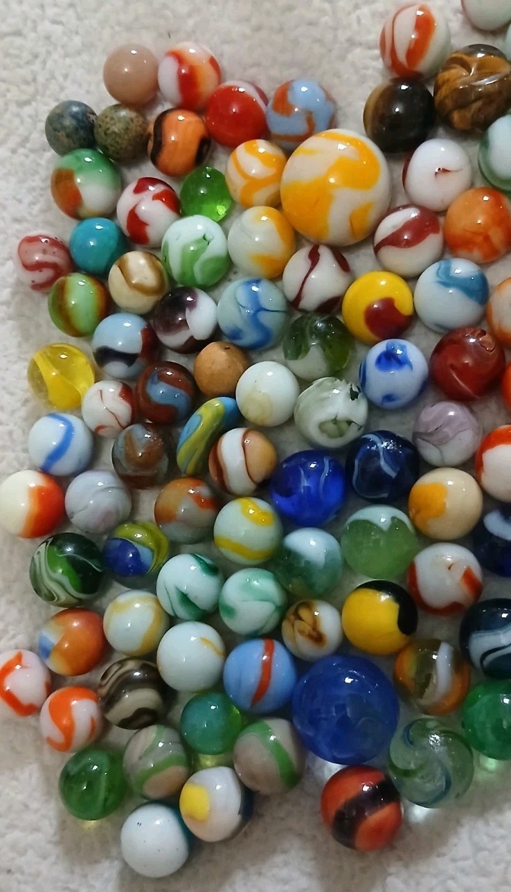 Antique Vintage + Mixed Marble Lot
