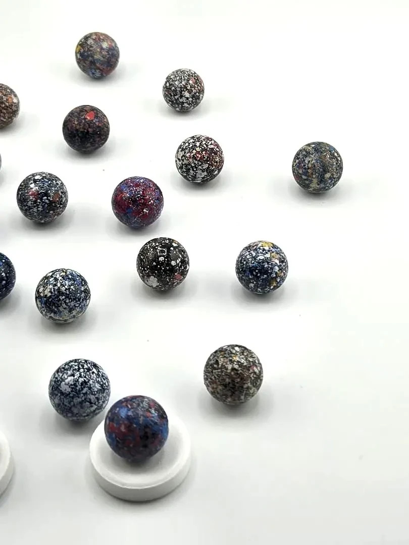 Galaxy Glass Marbles Set | Vintage Style Speckled Cosmic set of 22 Marbles