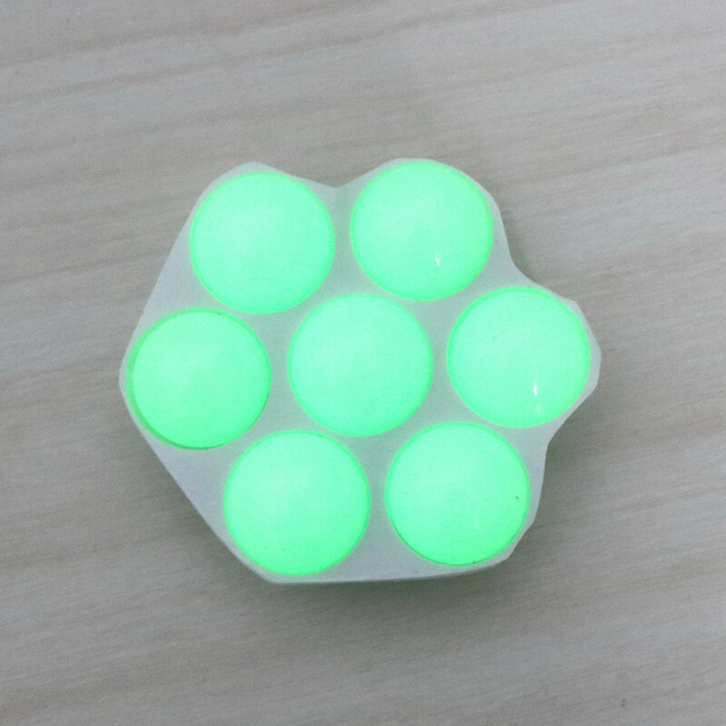 20/25/30mm Luminous Stone Marbles Sphere Solid Balls Blue Green Jewelry Making