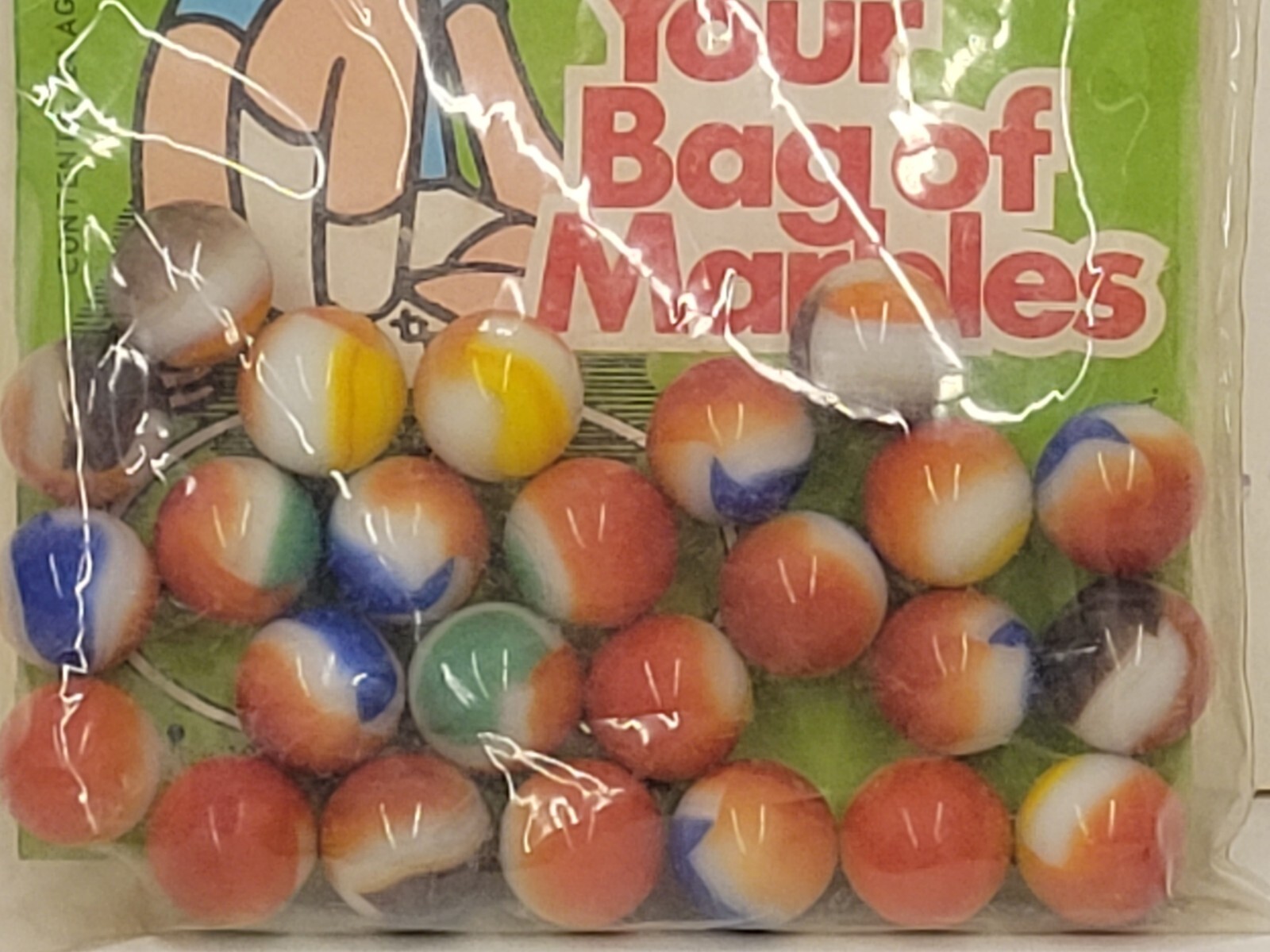 CHEMTOY Marbles 24 Aggies Key 1 No. 273K VTG 1973 SEALED 28 Cents USA K-KIDS NEW