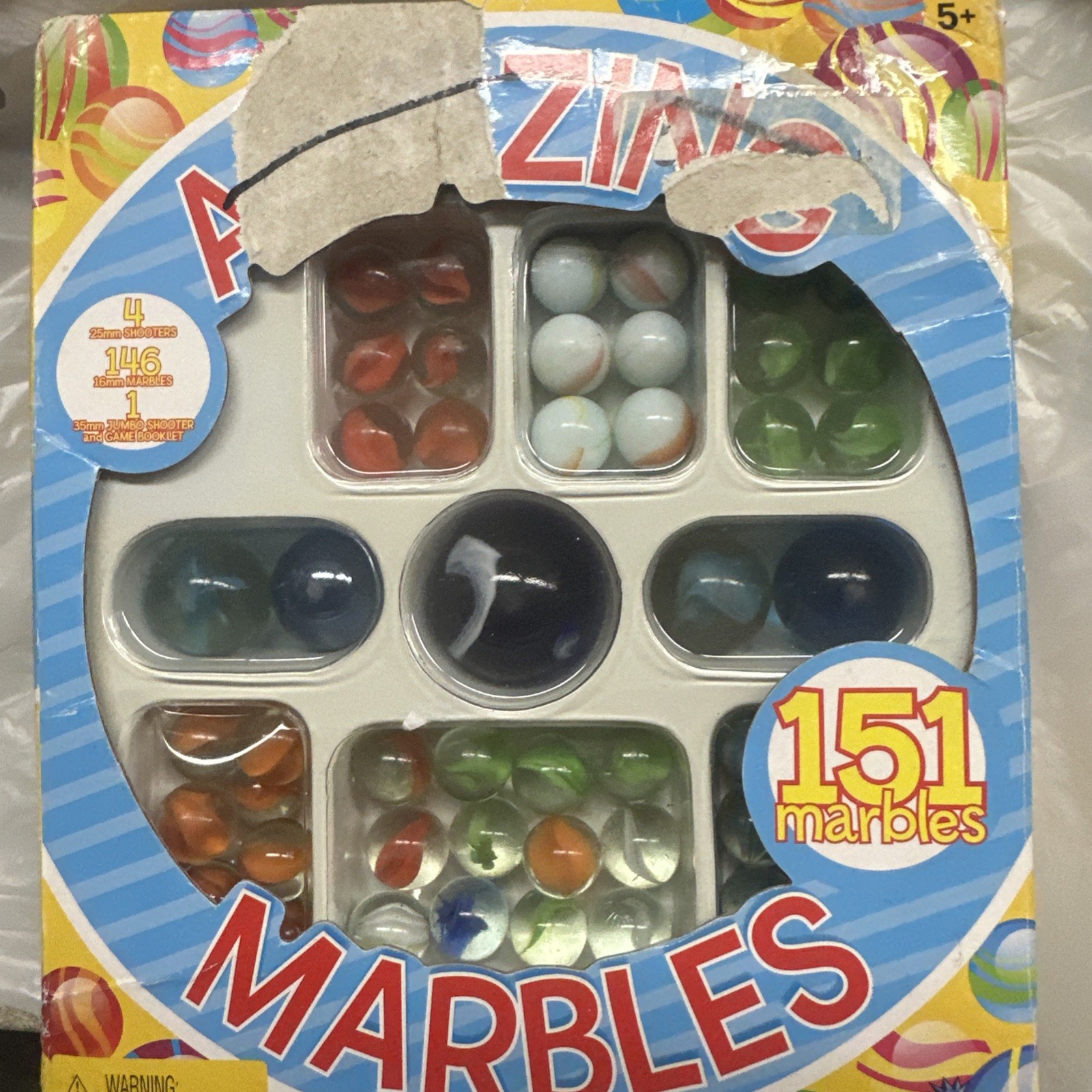 Imperial Amazing Marbles Deluxe set for Collectors and Game Players 151 Marbles