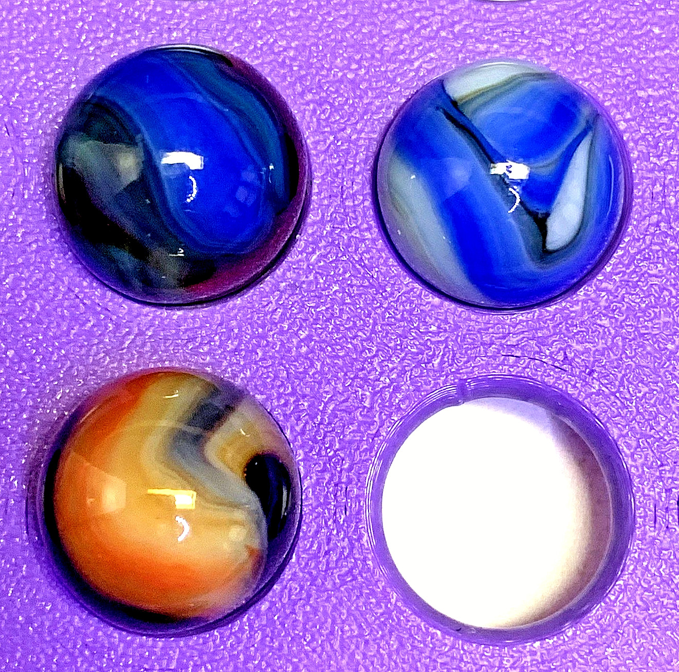 DAS/JABO/WV LOT OF 3 VIBRANT COLORS MIBS .VAR” 10B/104