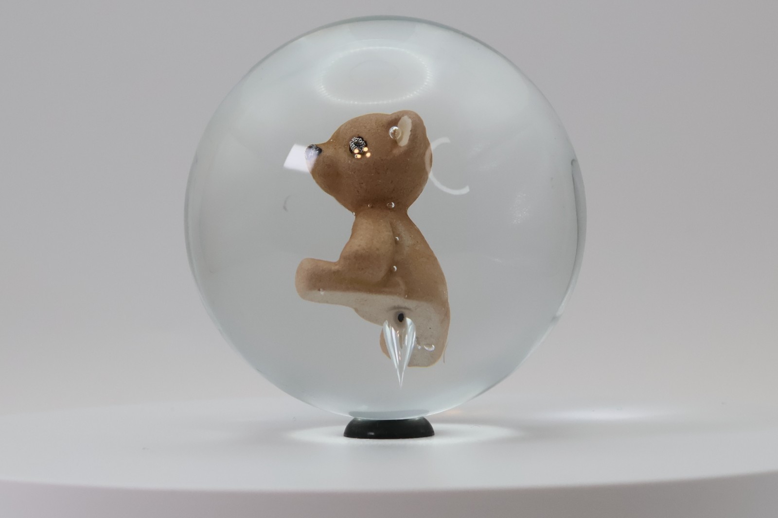 Contemporary colored Sulphide Marble – Teddy Bear 2.25″ NM-