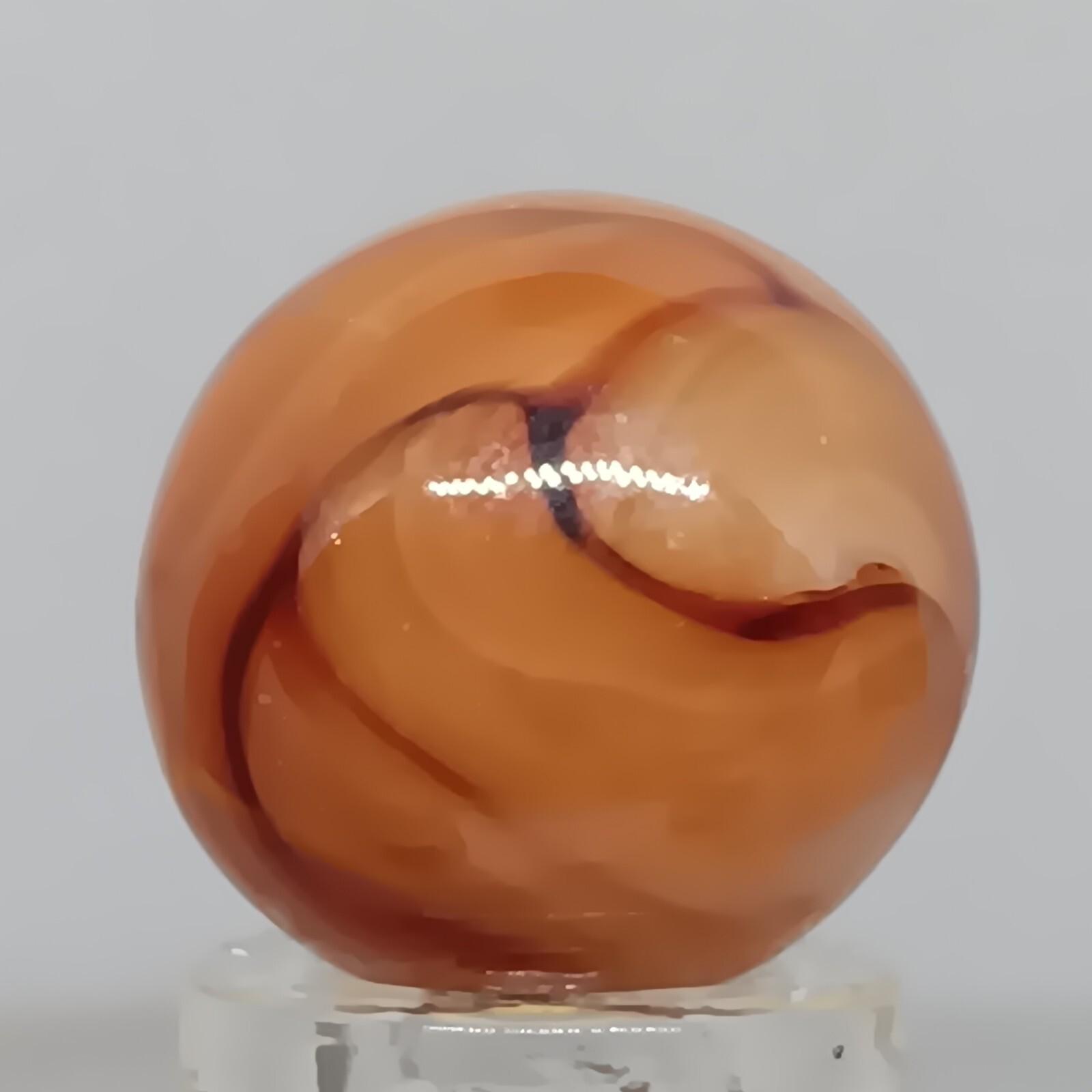 Vintage Champion Swirl Marble .61 Inches Near-Mint Condition