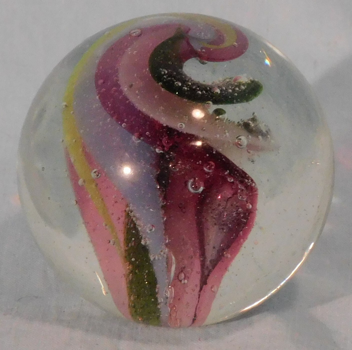 Andy Davis Contemporary Handmade Marble, 1 3/4″ Diameter, #118B