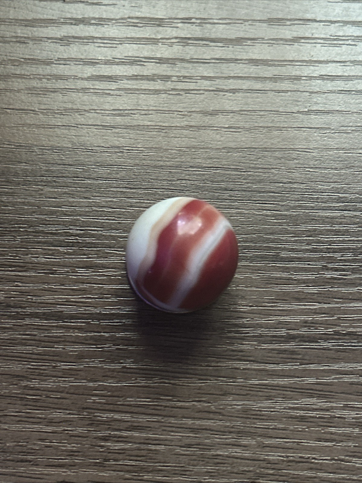 Vintage 22mm Akro Agate Oxblood Marble Shooter Near Mint