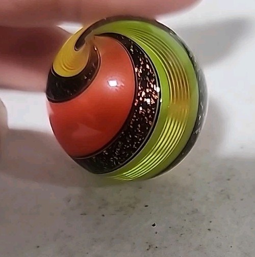 Hot House Glass? Marble 1″ Multi Color SEE PICS
