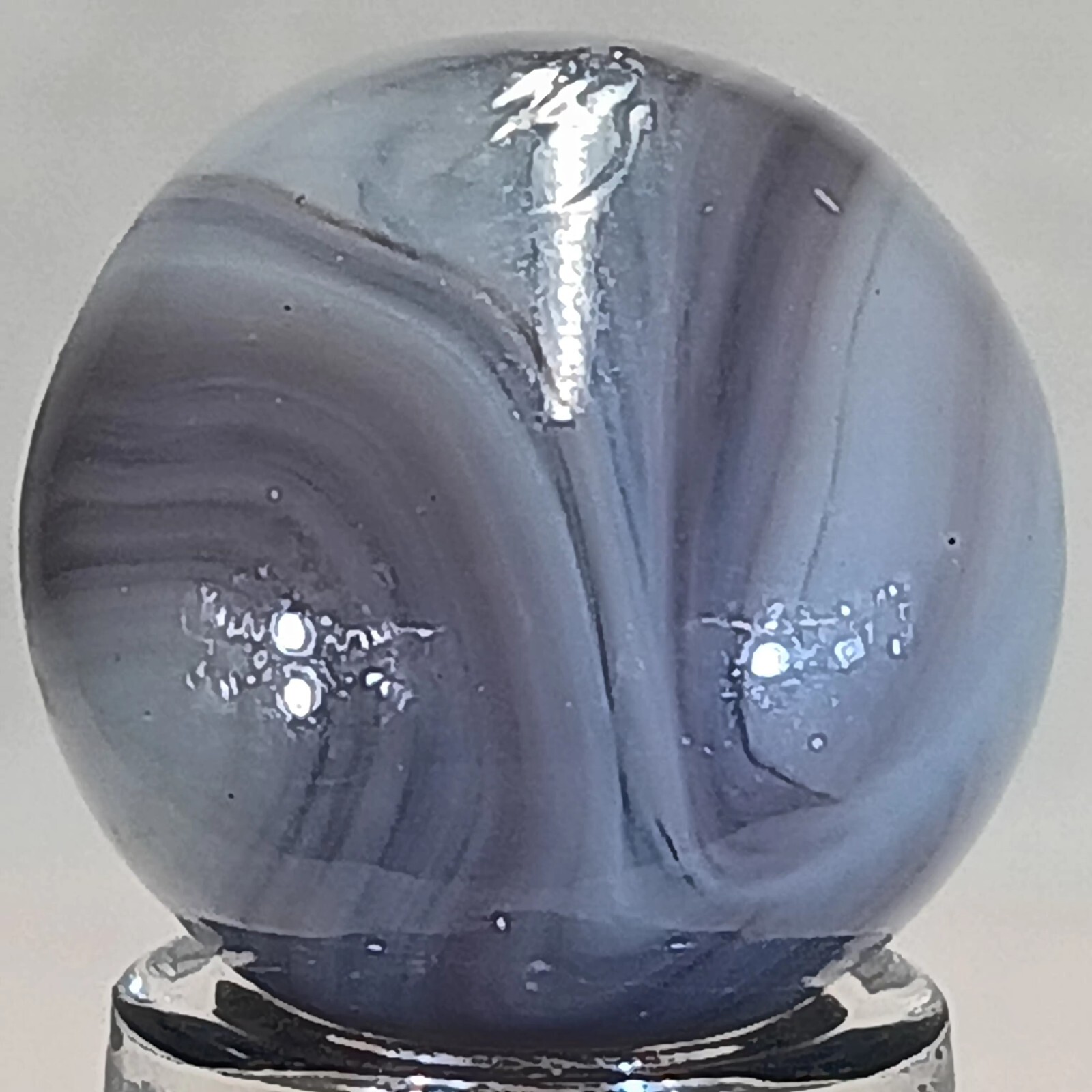 Vintage Champion Swirl Marble .61 Inches Near-Mint Condition Combined Shipping