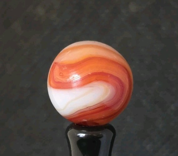 HTF VINTAGE CAIRO NOVELTY MARBLE 0.58″ MINT UV