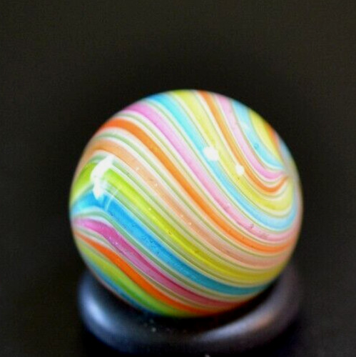 HOT HOUSE GLASS MARBLE/.644″-PASTEL NURSERY-PINK,TURQ.,PEACH,ORANG,YELLOW