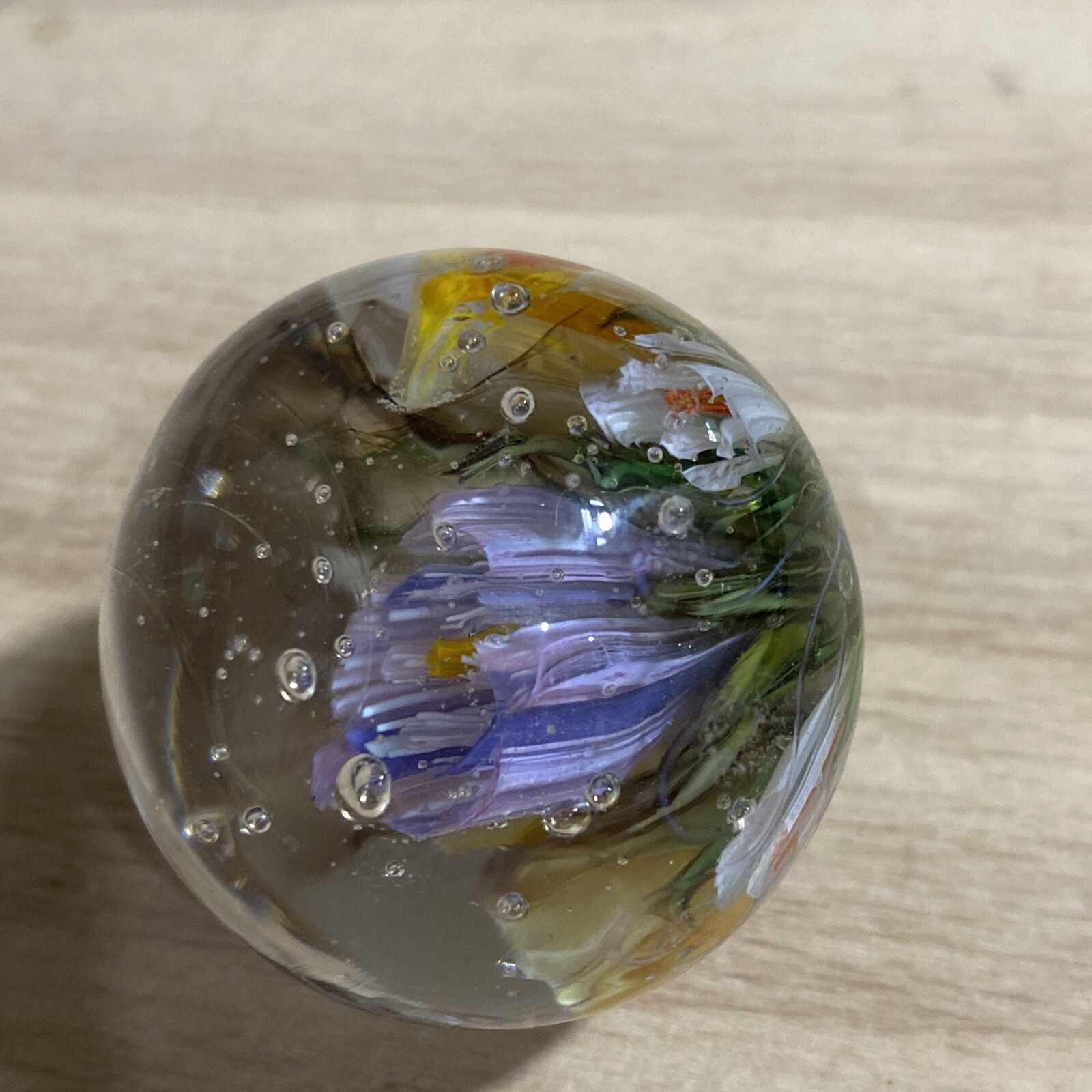 handmade glass Pretty Colors Murrini Underwater Style marble Sara Sally