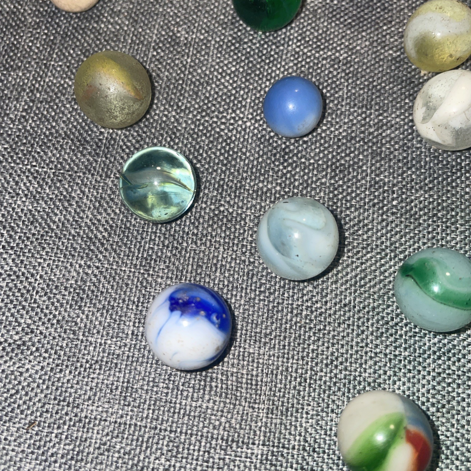 Lot Of 21 Vintage Marbles