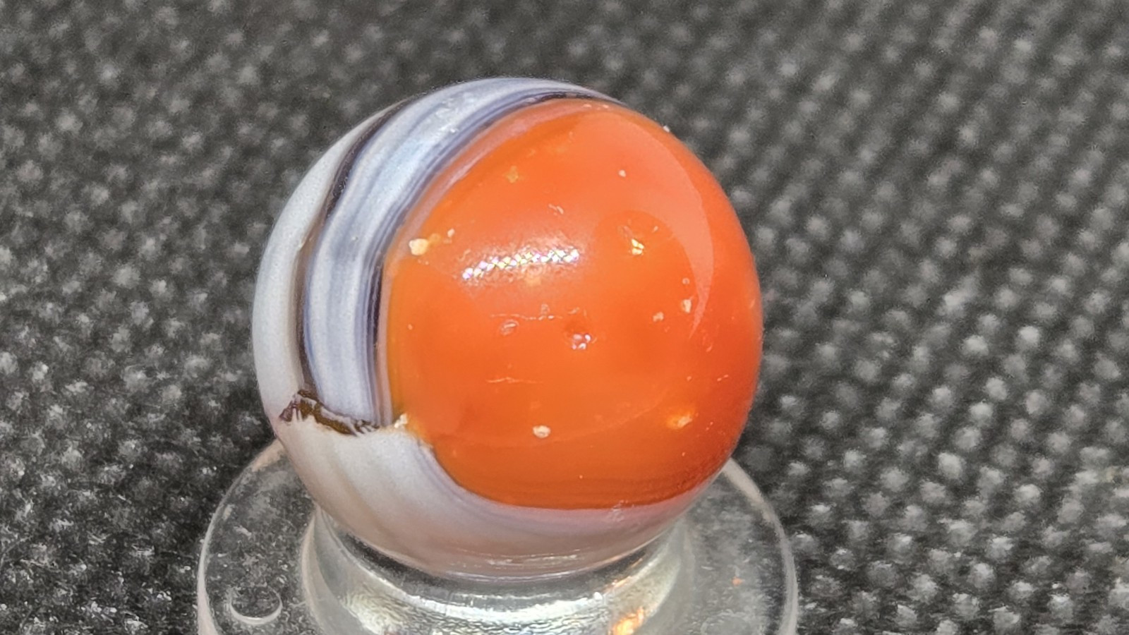 Vintage Vitro Agate Exotic Conqueror Patch Marble 39/64