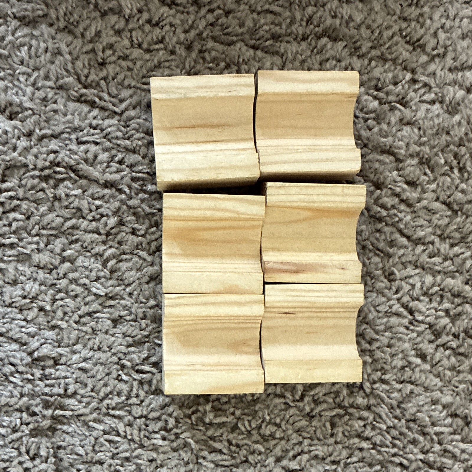 Toysmith Wooden Marble Run Track Set w/ Assorted Glass Cat’s Eye Marbles