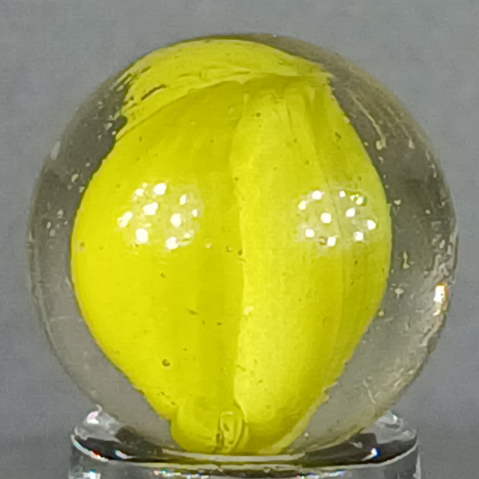 Vintage UV-Reactive Cat’s Eye .60 Inches Near-Mint Condition
