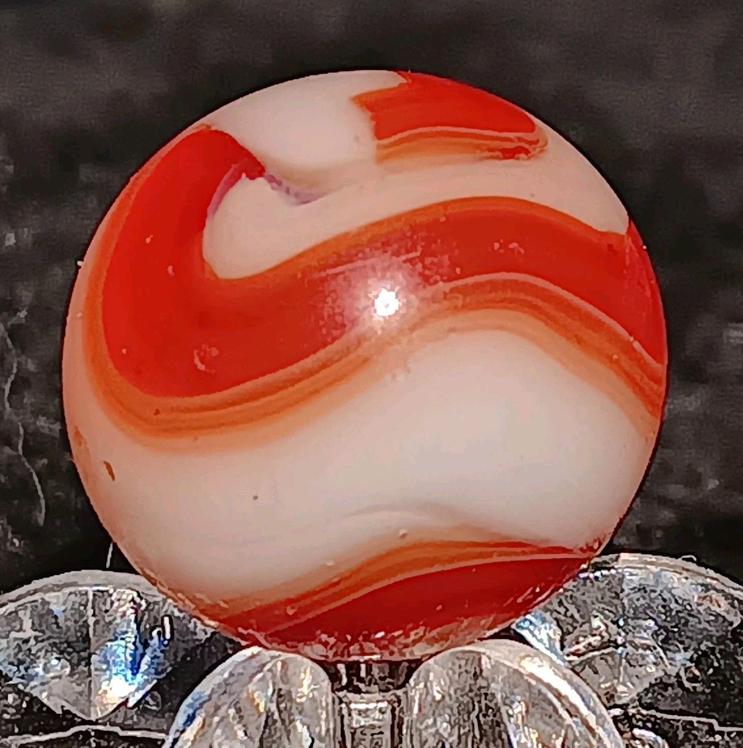Ravenswood Swirl Marble. 5/8″ Mint. Stunning Example