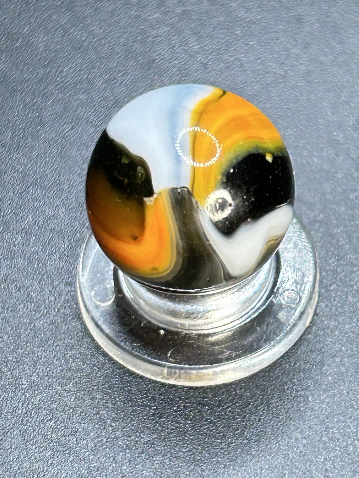 Vintage Peltier Champion Jr. Marble 0.629”