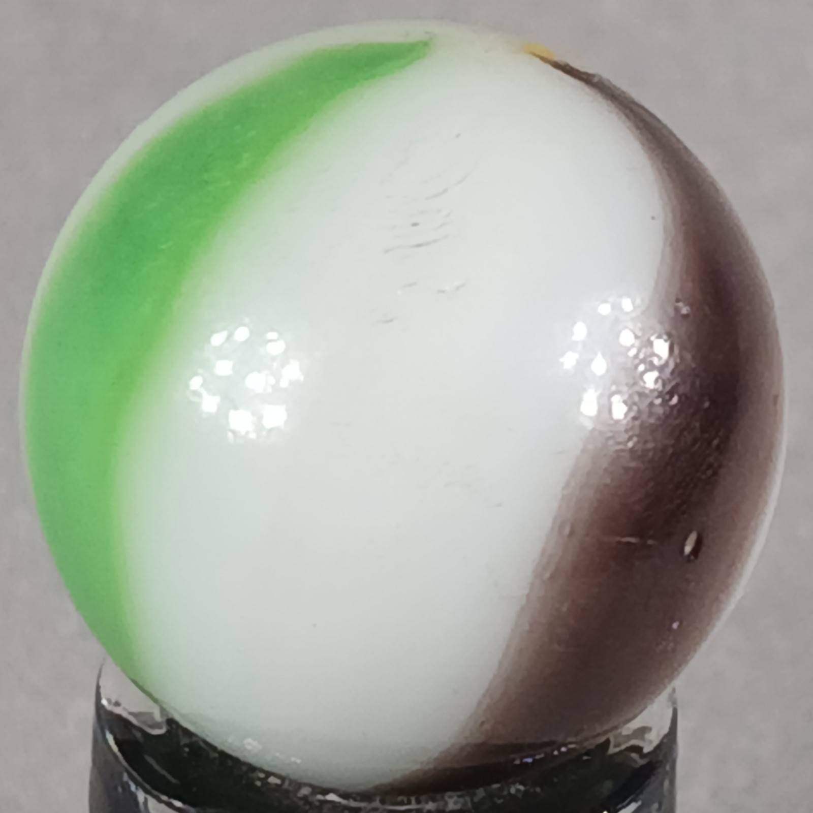 Vintage Imported Patch And Ribbon Marble .62 Inches Near-Mint Condition