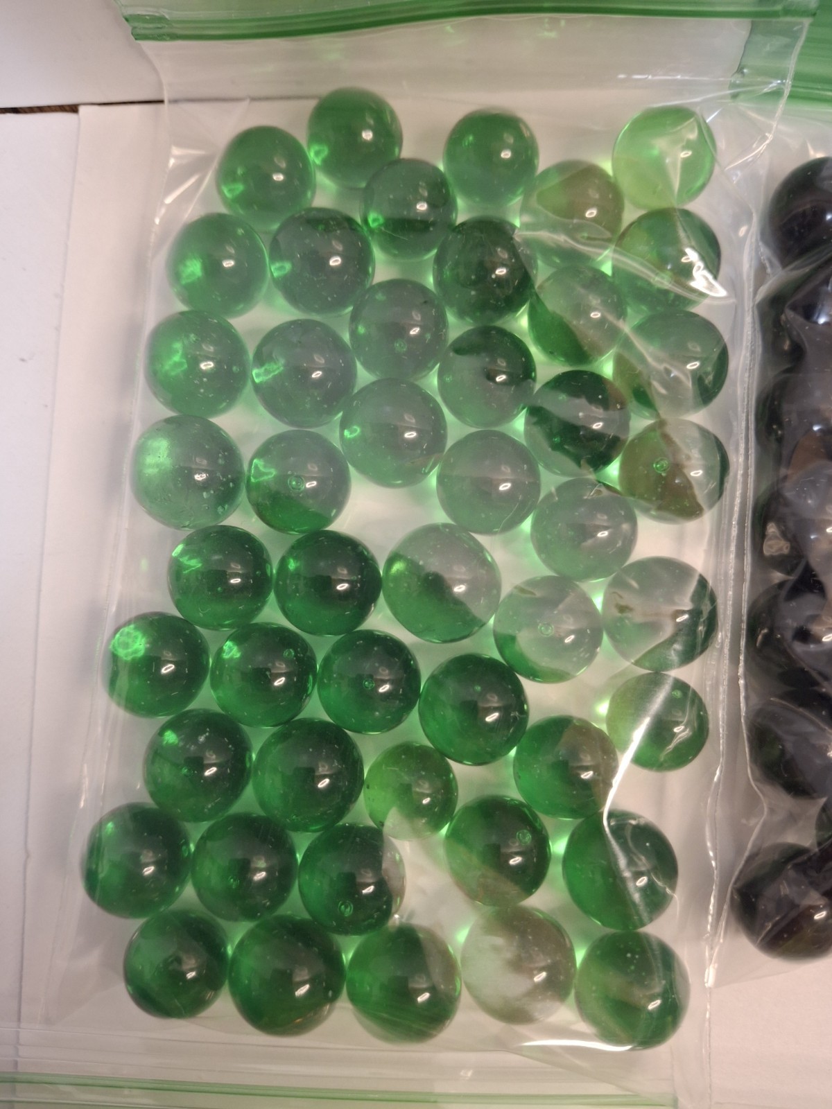 Marbles Lot Variety Of Colors 3 lbs,about 350 Different Sizes and conditions