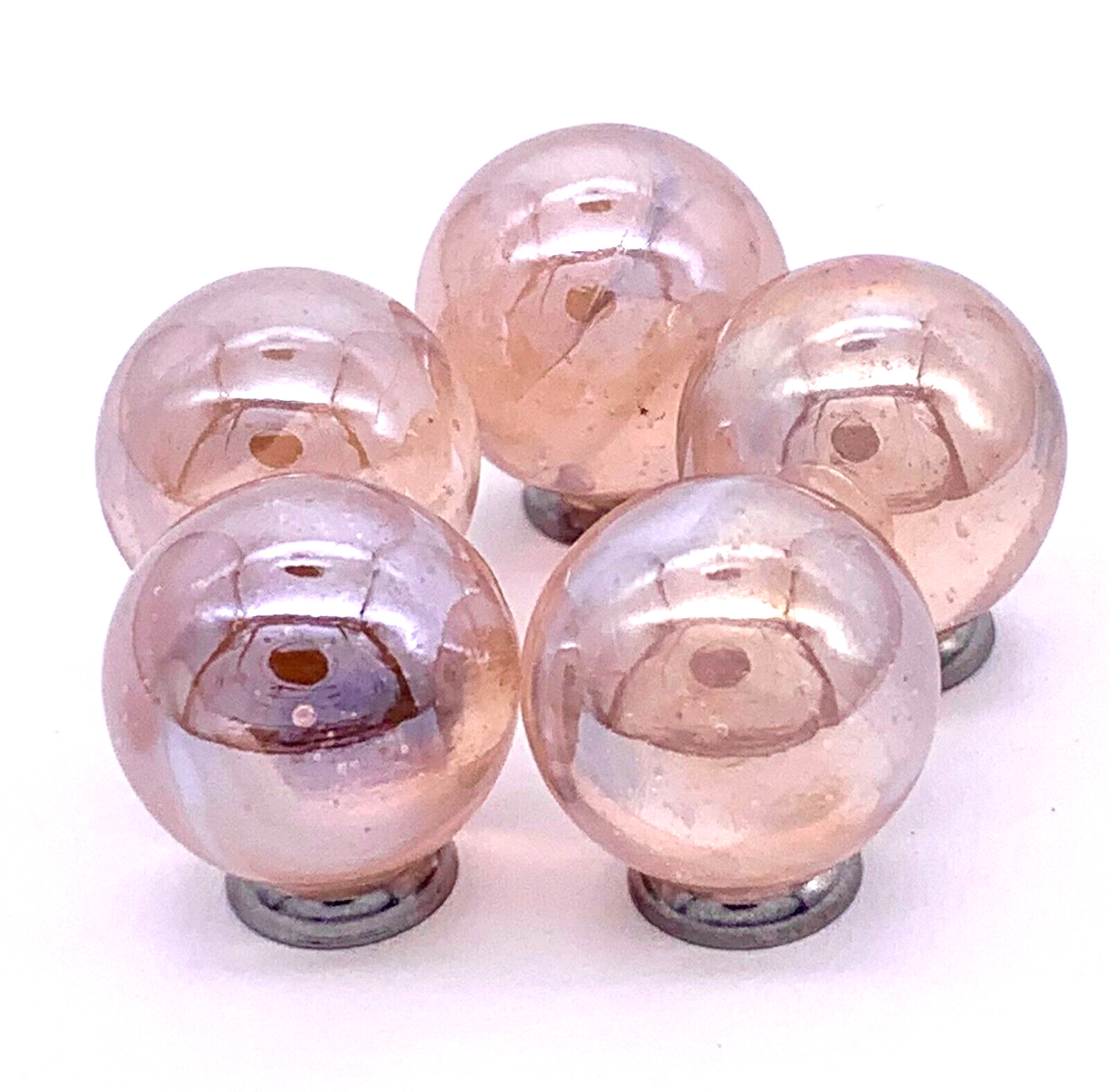 New for 2023! Bulk 16mm Pinky Glass Marble Players 5/8″ Pack of 100 Vacor HOM