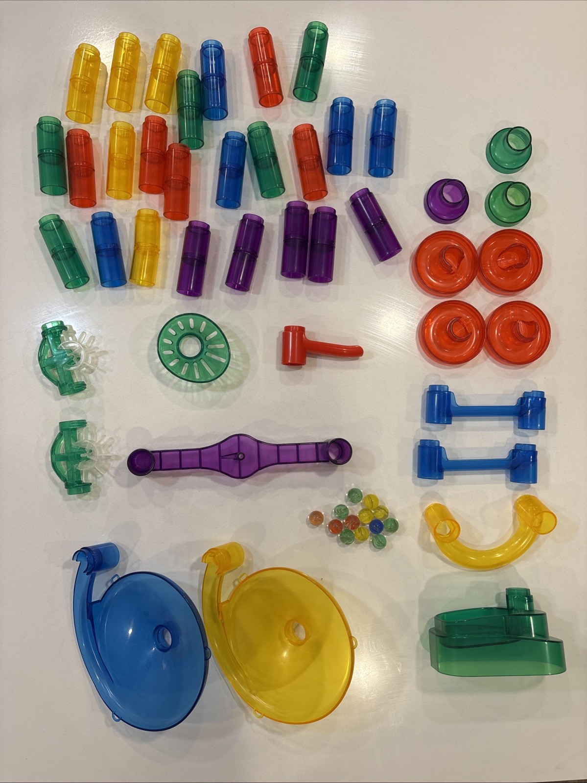 Marble Run Track Instructions Included No Box All Parts Included