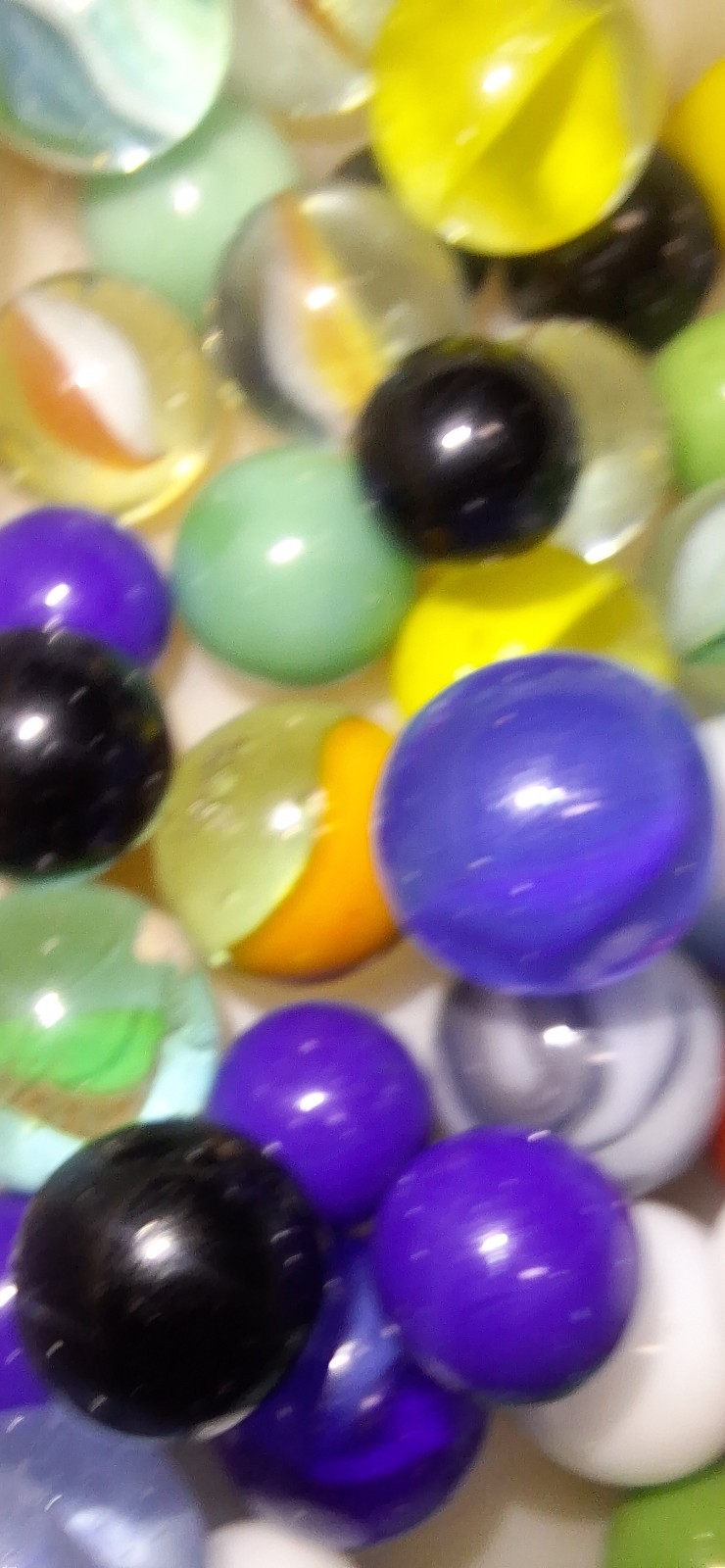 Mixed Lot Of 150+ Marbles