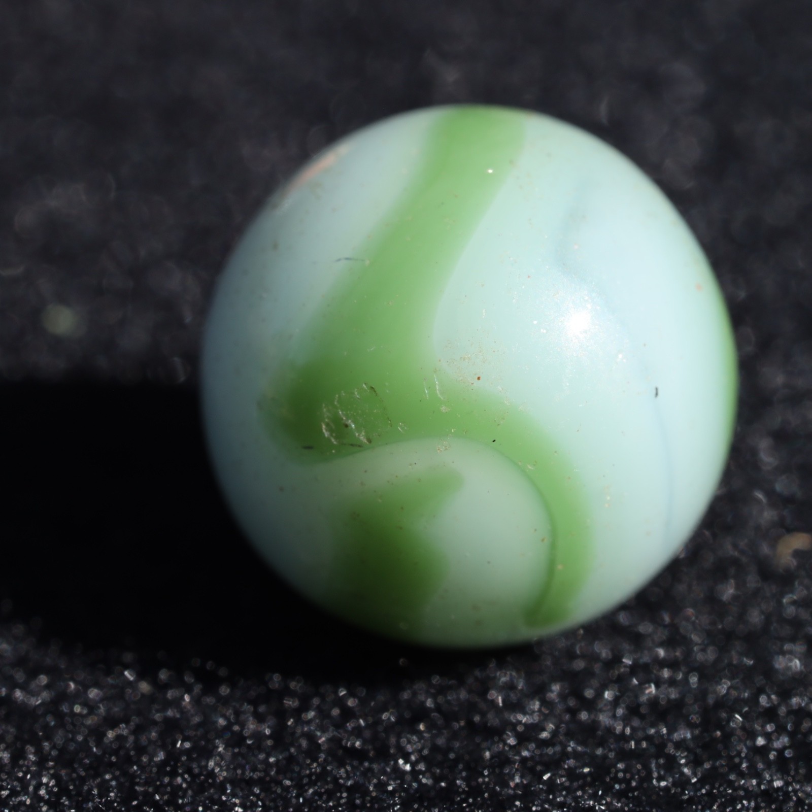 ALLEY Green WV West Virginia Swirl Marble 5/8″ NM Combined Shipping