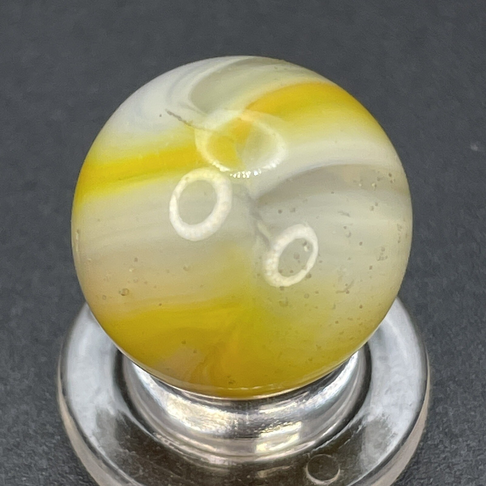 Peltier Or Kokomo Marble Vintage Marbles 0.629”