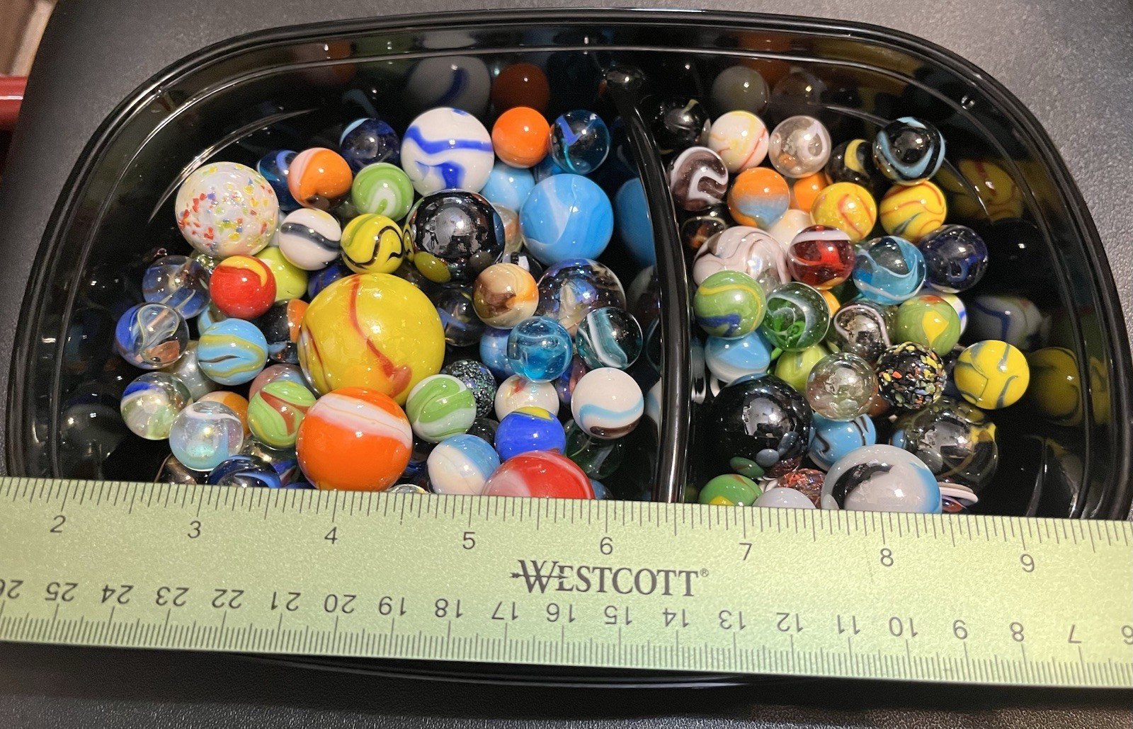 Colorful Marble Lot Almost Two Pounds Fast Shipping