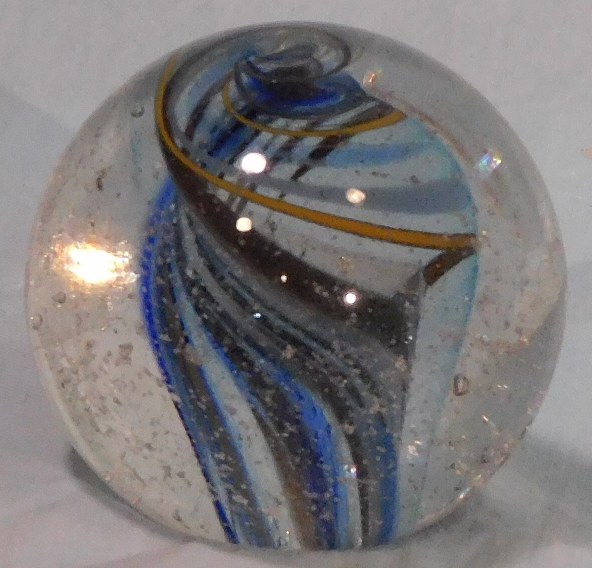 Andy Davis Contemporary Handmade Marble, 1 7/8″ Diameter, #9204E