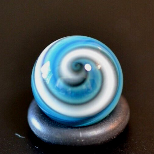 BRYAN TRILLAS GLASS MARBLE/.566″-TURQUOISE BLACKLIGHT-BABY-BLUE,NEON GREEN,TURQ+