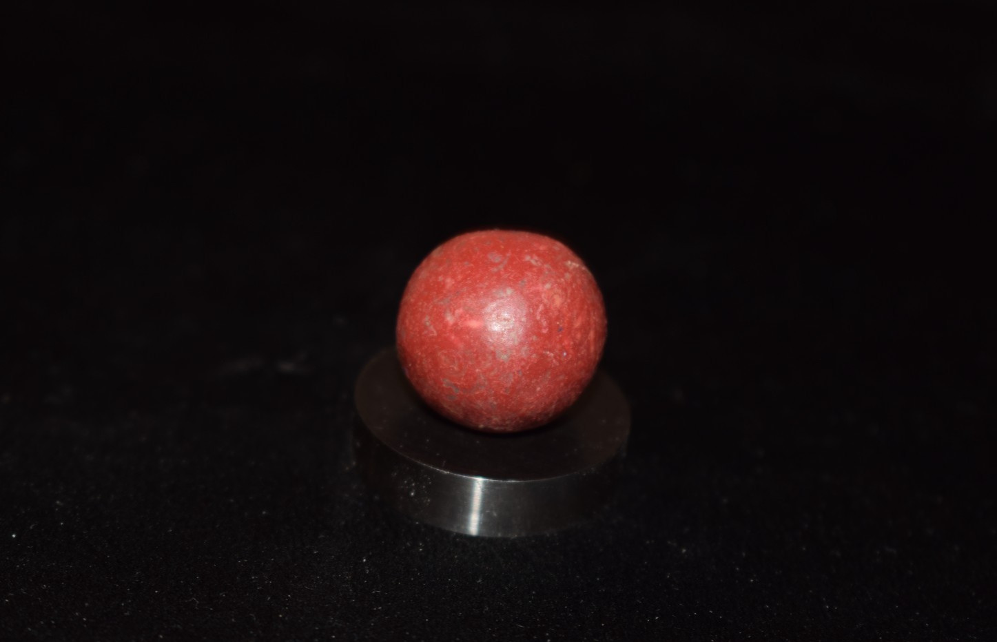 🐦➖⏩Antique Handmade Fired Clay Brick 🟥🟥🟥Marble Shooter Size .765″=49/64=19mm