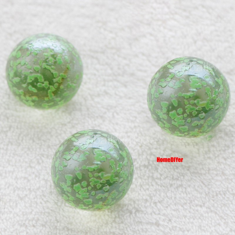 16-25mm Coloured Glass Marble Balls Beads Traditional Kids Toys Games Decoration