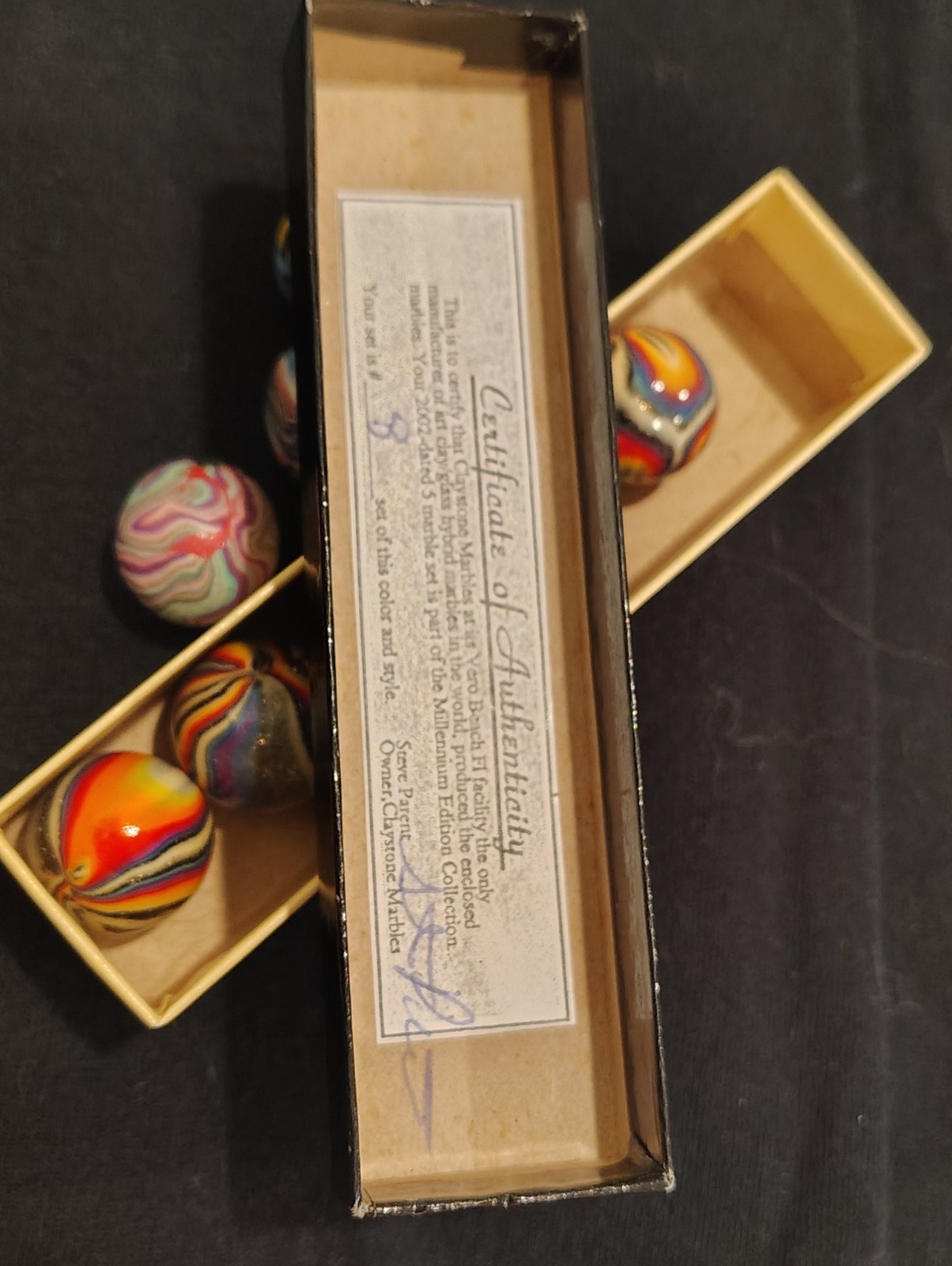 Claystone Handmade Marbles Mint