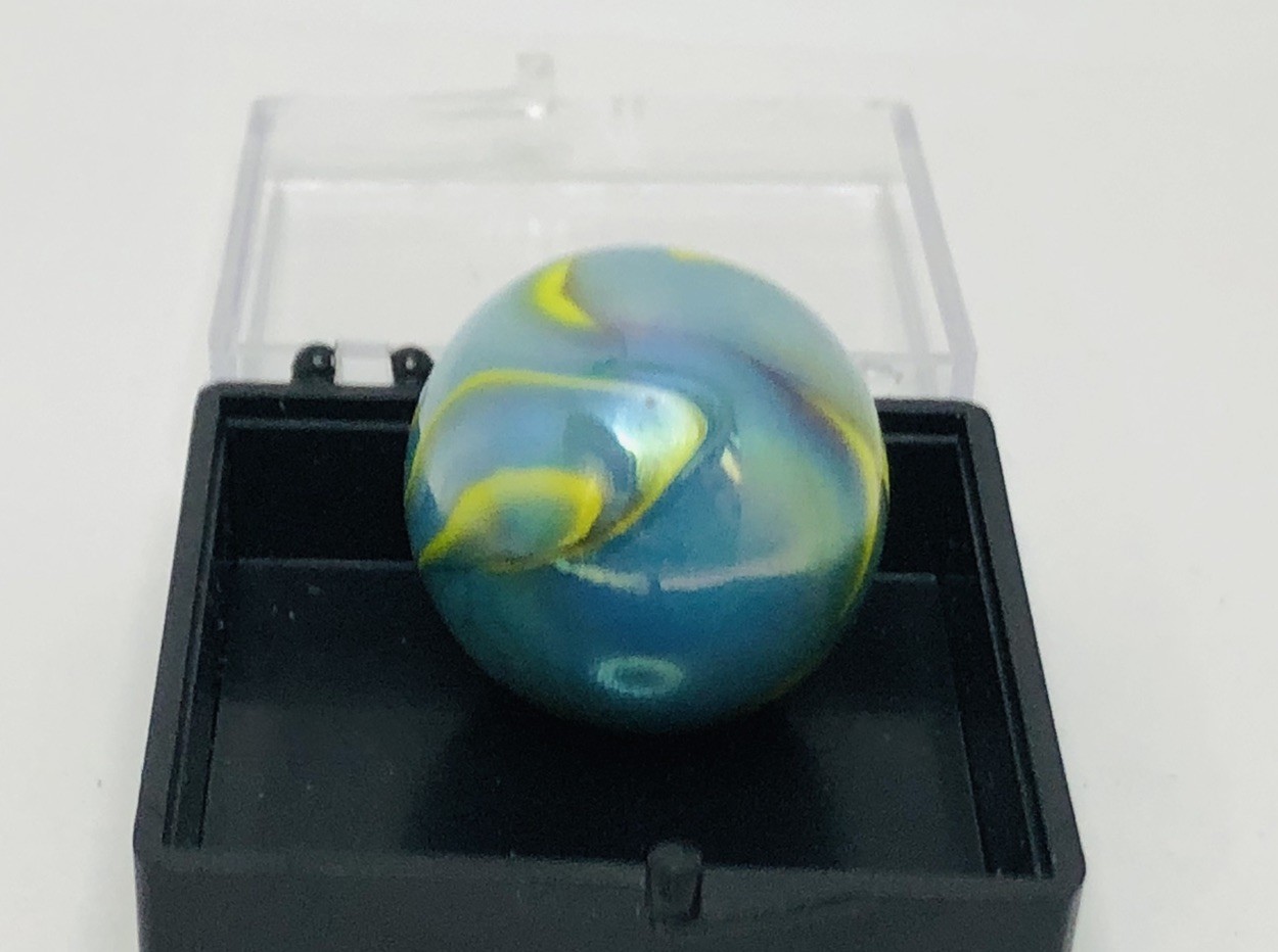 Multicolor￼ ￼Abstract Miller￼ Swirl Glass Shooter Marble