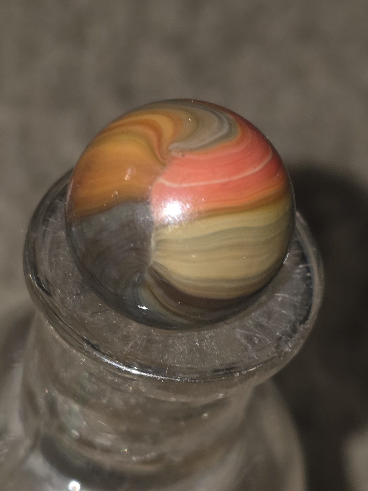 Vintage Marbles Marble King Blended Rainbow .70