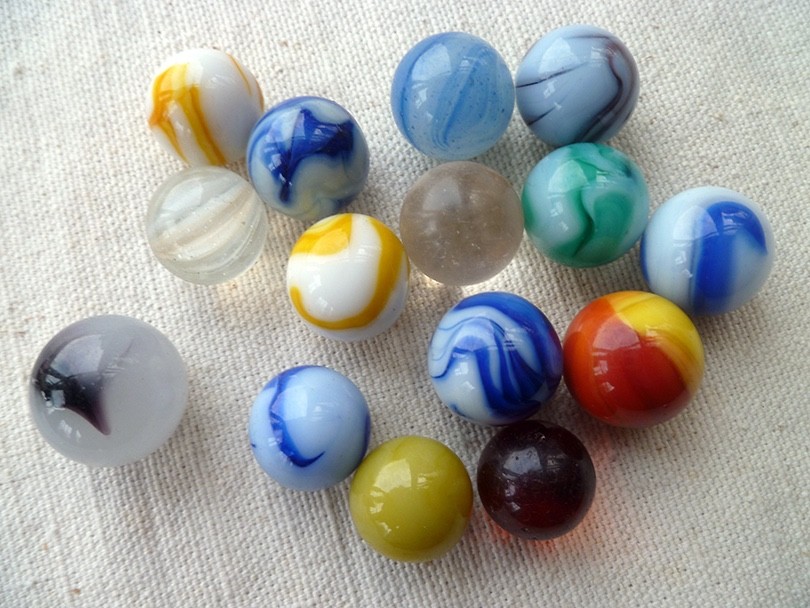 ~ D25-26-150 ~ old MARBLES-1 ~ LOT of 30