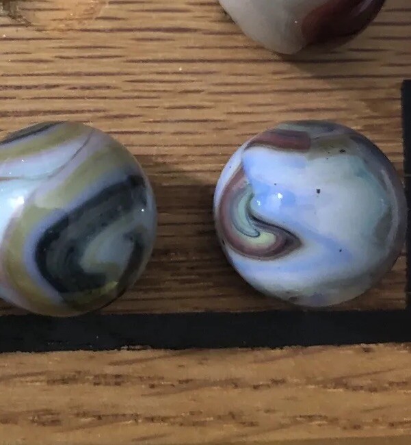DAS Jabo West Virginia Swirl White Pink Blue Green Aventurine Marble GGV Row 5-3