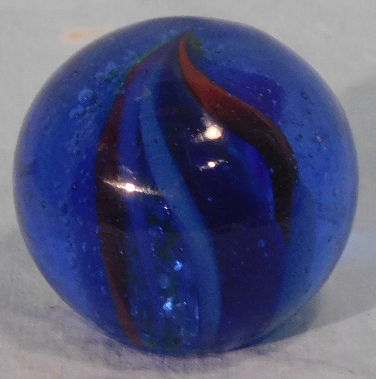 Andy Davis Contemporary Handmade Marble, 1 3/4″ Diameter, #118Z