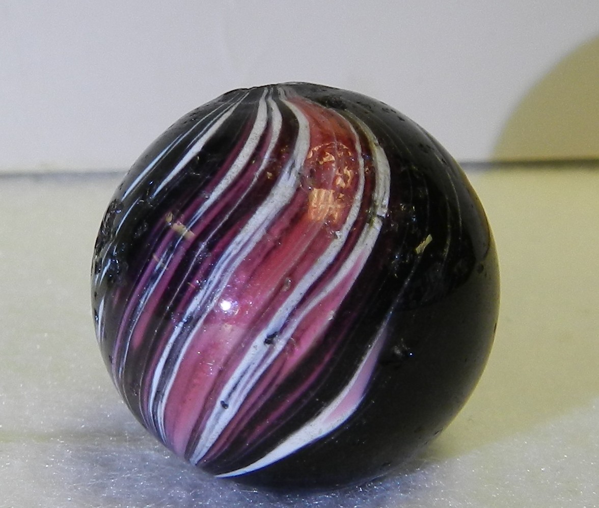 #20332m Huge .94 Inches German Handmade Indian Shooter Marble