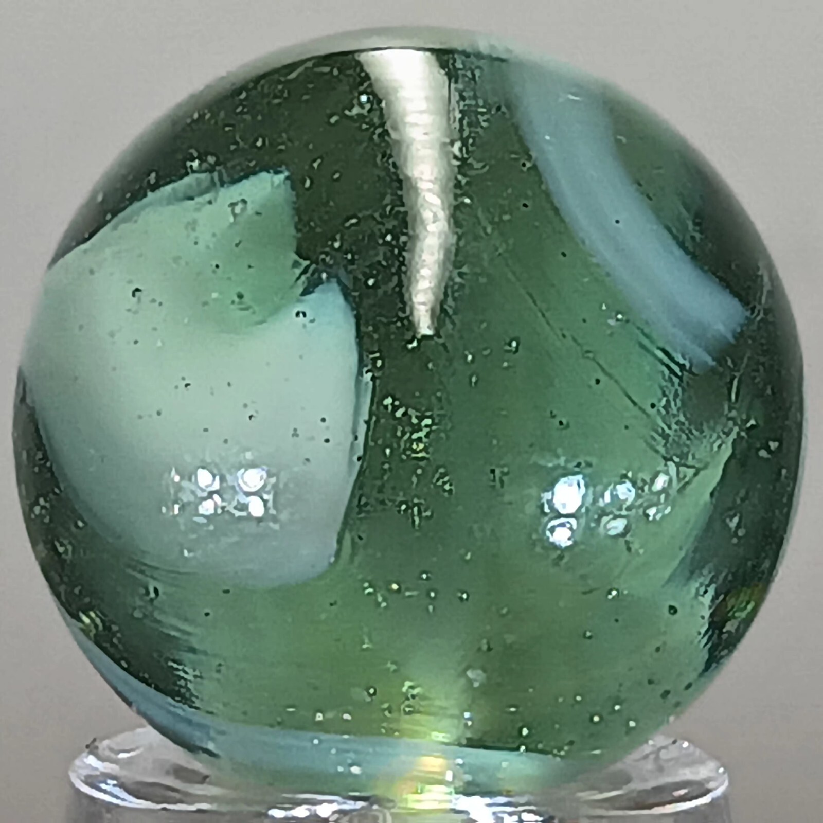 Vintage Champion Swirl Marble .60 Inches Near-Mint Condition