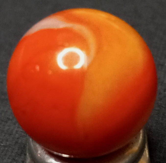 Vintage Kokomo Rainbow Marble .57” Mint Condition 126138
