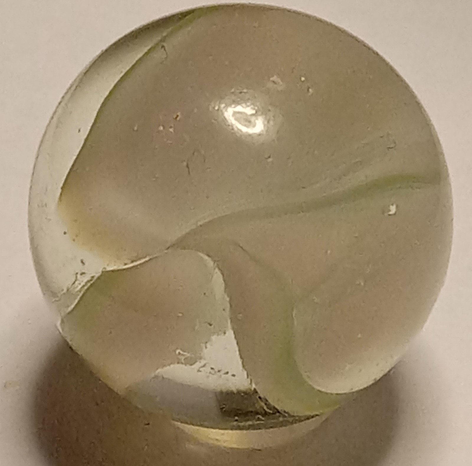 ⭐ Vitro Hybrid Cats Eye Marble Tri-Color .65 Pastel SNAPDRAGON Vintage NM+