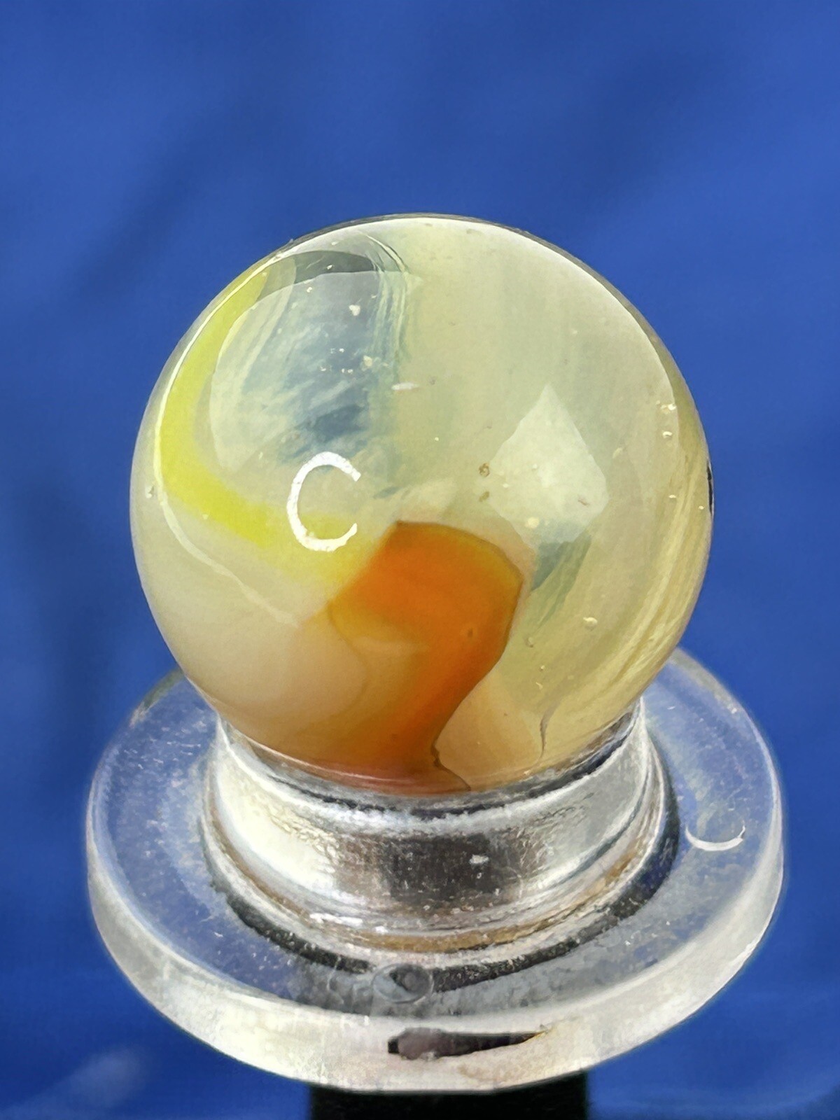 Vitro Three Color Fancy Conqueror Marble .60” NM