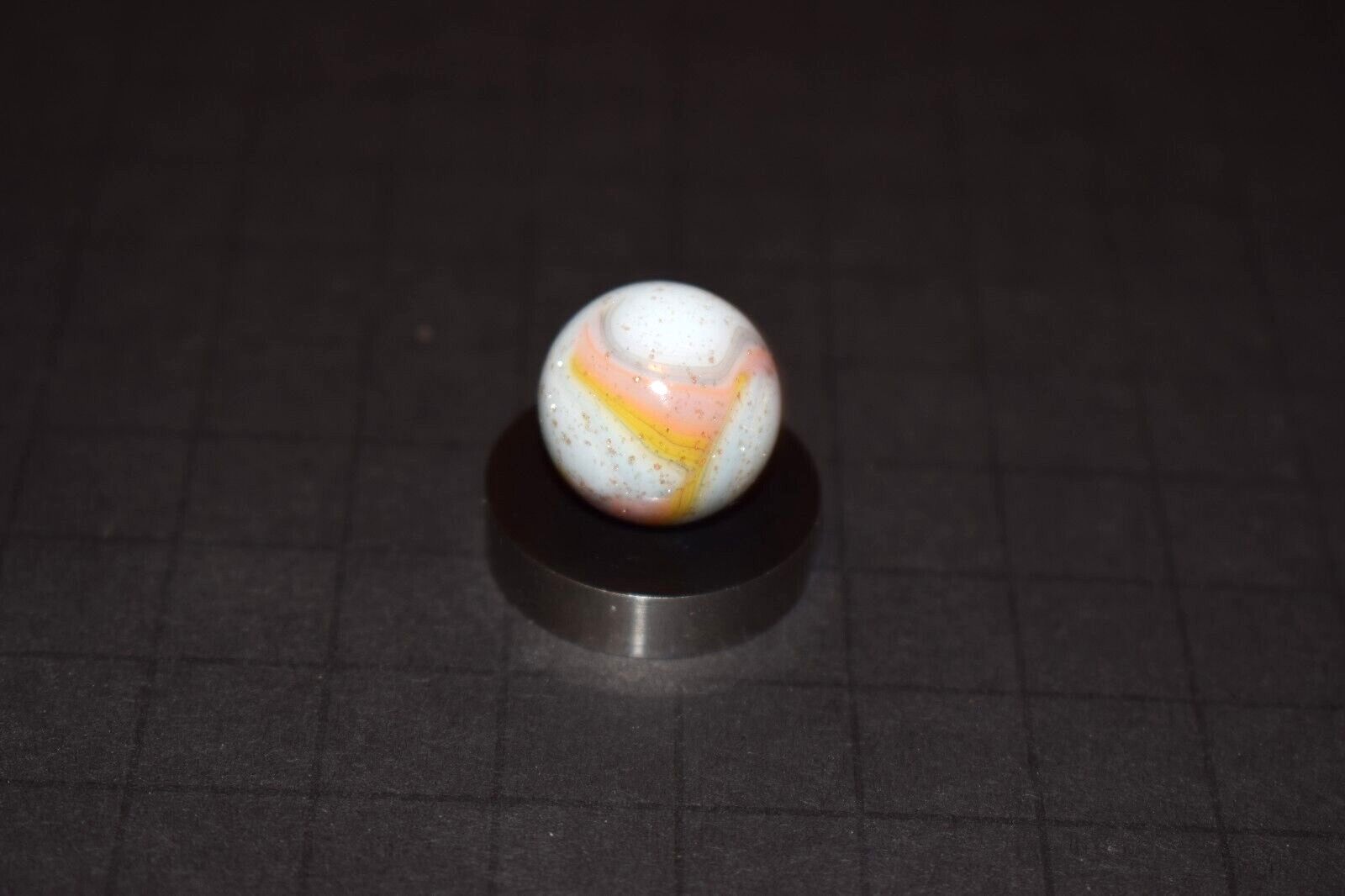 JABO/DAS Infused Mica Adventure Toy Marble Size .703″=45/64″=18mm Mint