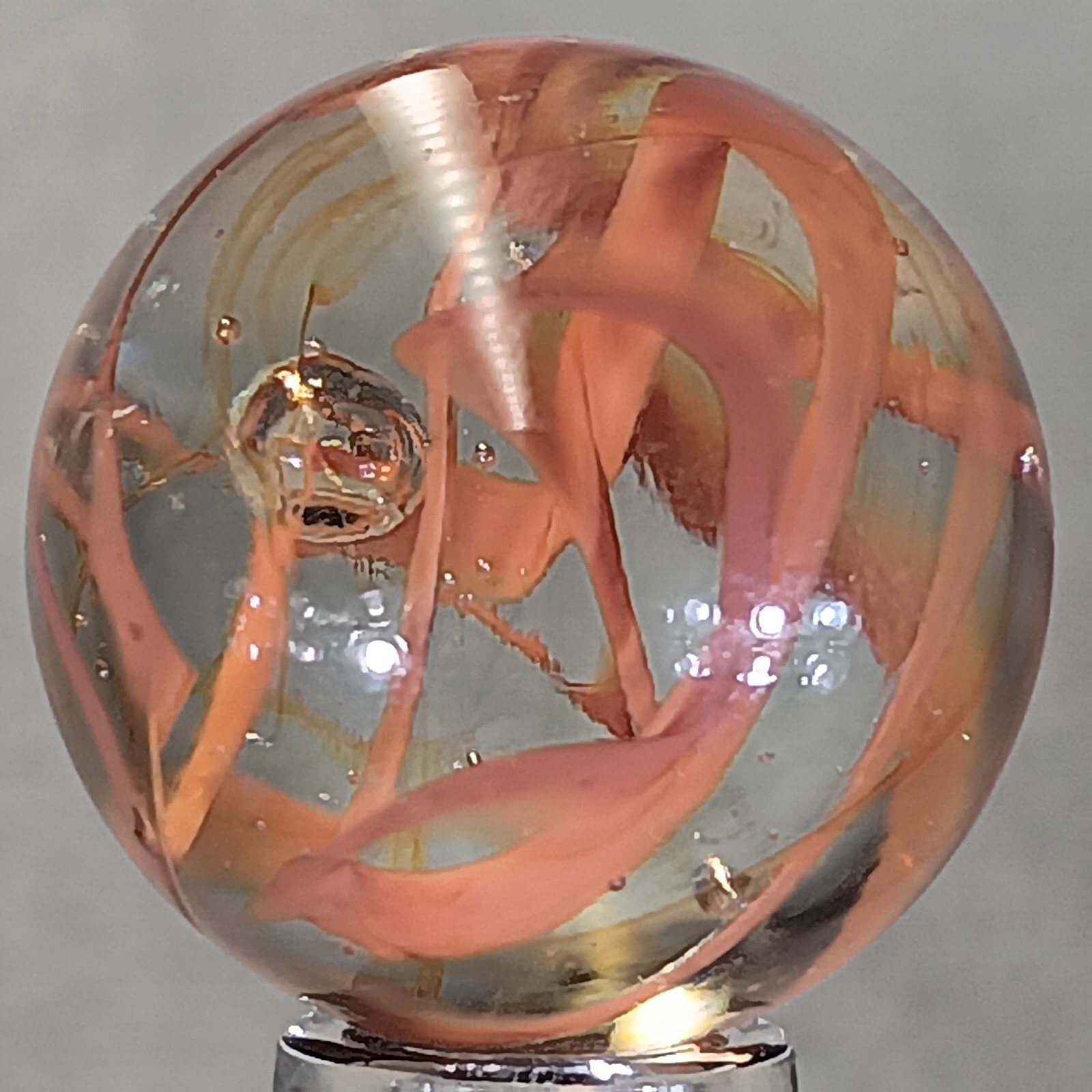 Large Vacor Spaghetti Marble .97 Inches Good Condition Combined Shipping