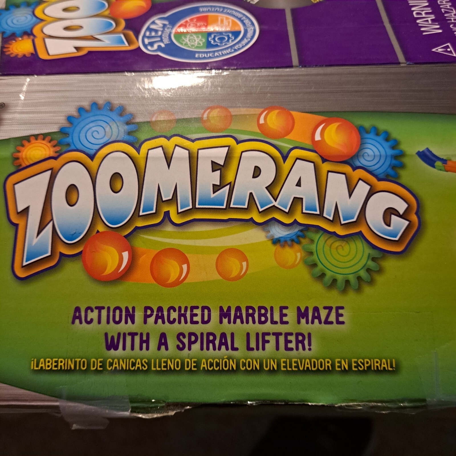 Marble Mania Maze STEM Learning Spiral Lifter Funnel Drop Zoomerang READ